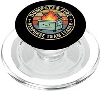 Dumpster Fire Response Team Leader Pompiere PopSockets PopGrip per MagSafe