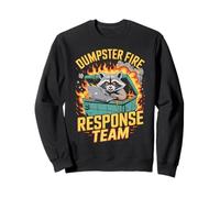 Dumpster Fire Response Team Leader Sarcastico Felpa