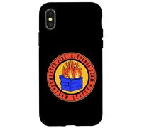 Dumpster Fire Response Team T-Shirt Funny Team Leader Shirt Custodia per iPhone X/XS