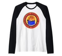 Dumpster Fire Response Team T-Shirt Funny Team Leader Shirt Maglia con Maniche Raglan