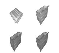 Dumpster Fire Tea Light Holder - Decorative Home Accent Candle Accessory