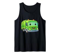 Dumpy The Garbage Truck Sorridente Personaggio Design per Bambini Canotta