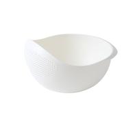 DUMRALBQE Bacinella di Plastica per Riso Cesto for Il Riso Cesto for Frutta e Verdura Cestello scolapiatti Ciotola for Lavare Il Riso per Ammollo