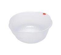 DUMRALBQE Bacinella di Plastica per Riso Ciotola for Il Lavaggio del Riso, bacinella for Il Riso, Cucina, lavastoviglie, cestello scolapiatti per Ammollo(24.2x21.2x10cm)