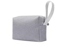 DUMRALBQE Borsa per Elettronica Digitale Borsa organizer portatile for cavo di ricarica per Il Trasporto Quotidiano(Grey)