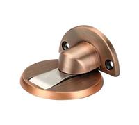 DUMRALBQE Fermaporta Antivento Aspirazione for Pavimenti da Camera da Letto, aspirazione for Porte Interne, silenziosa e Invisibile per Interni per Proteggere Le Pareti(Red Bronze)