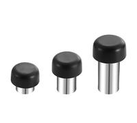 DUMRALBQE Fermaporta Antivento Fermaporta in Gomma anticollisione Antiurto for Hotel in Acciaio Inossidabile per Interni per Proteggere Le Pareti(60mm)