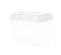 DUMRALBQE Scatola per Il Pane Food Bread Storage Box Transparent Fruit with Lid per Conservare e Mantenere Fresco
