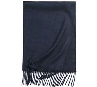 DUMRALBQE Sciarpa da Donna Solido caldo donne Colore Salopette lunga sciarpa resiste al freddo Scialle adatto for l'autunno e l'inverno per L'uso Quotidiano(Dark blue)