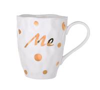 DUMRALBQE Tazza in Ceramica Ceramic Mug Personalized Concave And Convex Wave Point Coffee Cup per L'uso Quotidiano