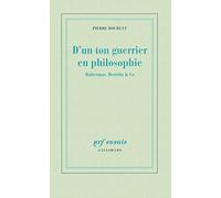 D'un ton guerrier en philosophie: Habermas, Derrida & Co