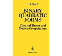 Duncan A. Buell Binary Quadratic Forms (Copertina rigida)