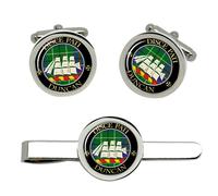 Duncan Clan Scozzese Gemelli E Fermacravatta Set