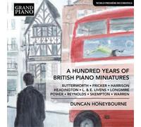 Duncan Honeybou Duncan Honeybourne: A Hundred Years of British Piano Miniat (CD)