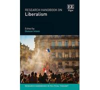 Duncan Ivison Research Handbook on Liberalism (Copertina rigida)