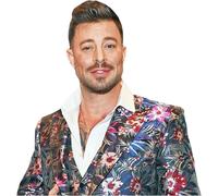 Duncan James (Floral Suit) Half Body Buddy Cutout