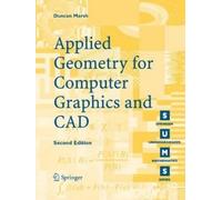 Duncan Marsh Applied Geometry for Computer Graphics and CAD (Tascabile)