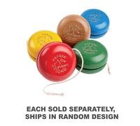 Duncan Original Yo Yo Torneo di bandiere incrociate in legno vintage (assortiti)