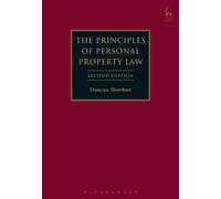 Duncan Sheehan The Principles of Personal Property Law (Copertina rigida)