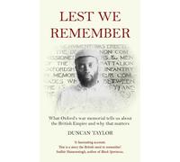 Duncan Taylor Lest We Remember (Tascabile)
