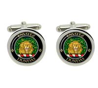 Dundas Clan Scozzese Gemelli IN Cromo Scatola