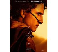 Dune Ccl 2 Saga locandina Originale Pellicola 2024 Poster A3 - A4