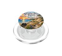 Dune dell'orso addormentato, Michigan MI, Spiagge, Empire Bluff, PopSockets PopGrip per MagSafe