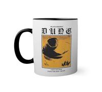 Dune Fear is the Mind Killer All'interno colorato nero con tazza della maniglia 330ml
