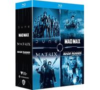 Dune / Mad Max / The Matrix / Blade Runner - 5-Disc Box Set ( Dune: Part One / Mad Max / The Matrix / Blade Runner ) (Blu-Ray & DVD Combo) [ Blu-Ray, Reg.A/B/C Import - France ]