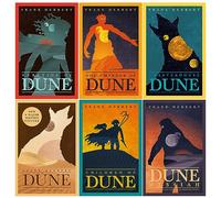 Dune Serie 6 Libri Collection Set (Duna, Dune Messia, Figli Di Dune, Dio Imperatore Di Duna, Eretici Di Duna & Capitolo Casa Dune)
