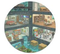Dungeon Apocalisse Puzzle Impossibili 1000 Pezzi costruzione Decorazione Per La Casa. Giochi Rilassamento E Intelligence Per Adulti E Ragazzi Da 14 Anni 1000pcs 67.5x67.5cm)