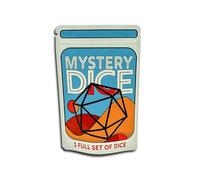 Dungeon Craft Mystery Dice, set di 7 dadi poliedrici, ampia gamma di modelli, dadi da gioco, adatti per giochi di ruolo, giochi da tavolo (confezione da 1)