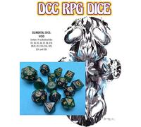 LIbri UK/US Dcc Rpg Dice - Elemental Dice Void