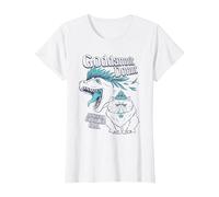 Dungeon Crawler Carl Princess Donut And Mongo Drawing Book Maglietta, Donna, Bianco, S