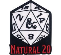 Dungeon & Draghi da Stiro Toppa Naturale 20 Ata-Boy 10885