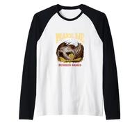 Dungeon, svegliami Quando è Il Mio Turno, Funny Gamer Gaming Maglia con Maniche Raglan
