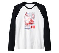 Dungeons And Dragons Handbook Maglia con Maniche Raglan