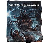 DUNGEONS AND DRAGONS Monster Manual Art, coperta super morbida, setosa al tatto, 152 x 127 cm