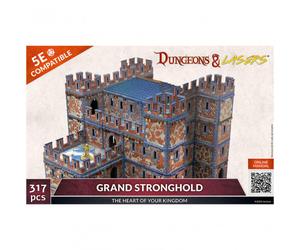 Dungeons And Lasers - Grand Stronghold - Circa 270Mm Alto - 317 Pezzi