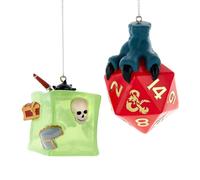 Dungeons & Dragoni Dadi E Gelatinosa Ornamenti, 2-Piece Set