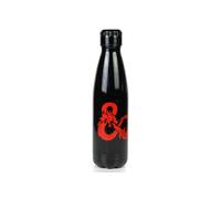 Dungeons & Dragoni Logo Metallo Acciaio Inox Acqua Bottiglia Contiene 503ml
