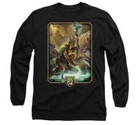 Dungeons & Dragons 2024 Maglietta Druido Arte Chiave Manica Lunga Uomo (TV22870)