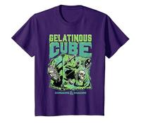 Dungeons & Dragons Acid Gelatinous Cube Maglietta, Bambini, Viola, 3 Anni