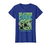 Dungeons & Dragons Acid Gelatinous Cube Maglietta, Donna, Blu Reale, 3XL