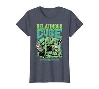 Dungeons & Dragons Acid Gelatinous Cube Maglietta, Donna, Pervinca, 3XL