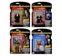 Dungeons & Dragons - Action Figure in scala Lost Wave 4 pollici, confezione da 4 (esclusiva NECA Con 2022)