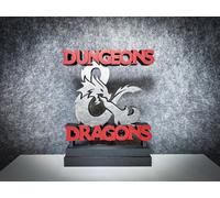 Dungeons & Dragons Action Figure Nerd Geek Gift Collection Edition Fan Art Gamer