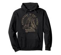 Dungeons & Dragons Adventure Is Out There Dragon Vintage Felpa con Cappuccio