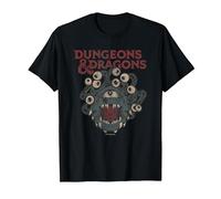 Dungeons & Dragons Beholder Die Maglietta, Uomo, Nero, L