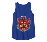 Dungeons & Dragons Beholder Stained Glass Canotta, Donna, Blu Reale, L